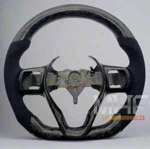 Dodge Viper Forged Carbon Black Alcantara Orange Stitching