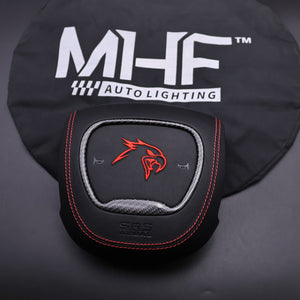 TrackHawk HellHawk • Red Jeep Custom Airbag Embroidery Option