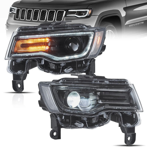 2014-2021 Jeep Grand Cherokee HID LED Bi-Xenon Headlights