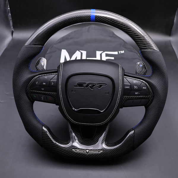 2018-2021 Carbon Blue “Track Series” TrackHawk Steering Wheel