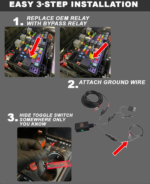 Relay Kill Switch (Plug & Play)